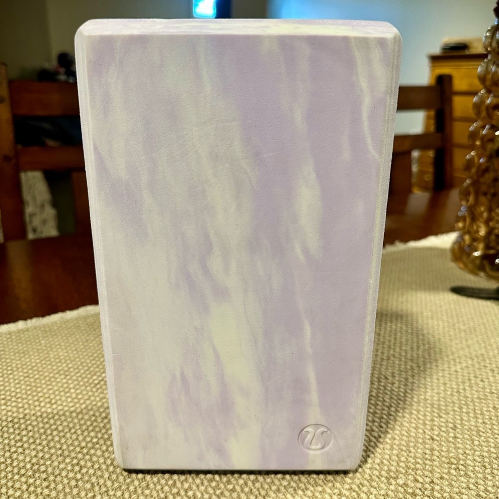 Lululemon Purple Yoga Block